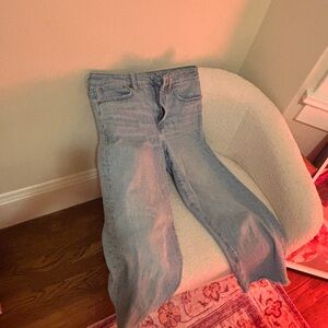 Madewell The Curvy Perfect Vintage Wide-Leg Crop Jean